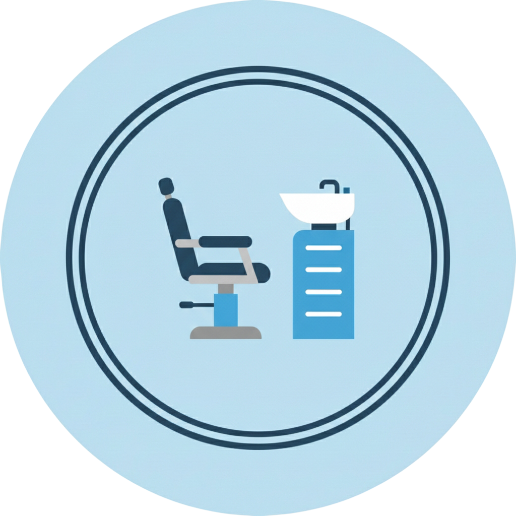 Chaise coiffeur & Lave-tête