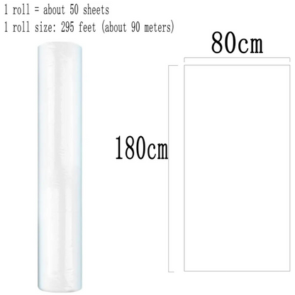 Rouleau de Draps d’Examen Jetables (90m x 80cm) - رول ملاءات طبية للاستخدام مرة واحدة