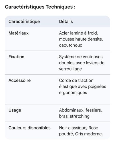 Appareil à Sit-ups - جهاز تمارين البطن