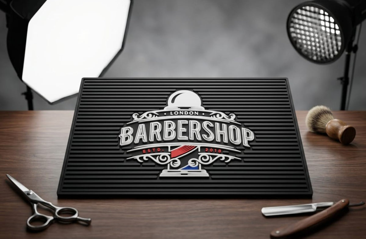 Tapis de Barbier - 
 مفرش سيليكون احترافي مانع للانزلاق