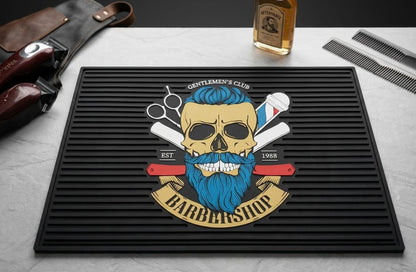 Tapis de Barbier - 
 مفرش سيليكون احترافي مانع للانزلاق