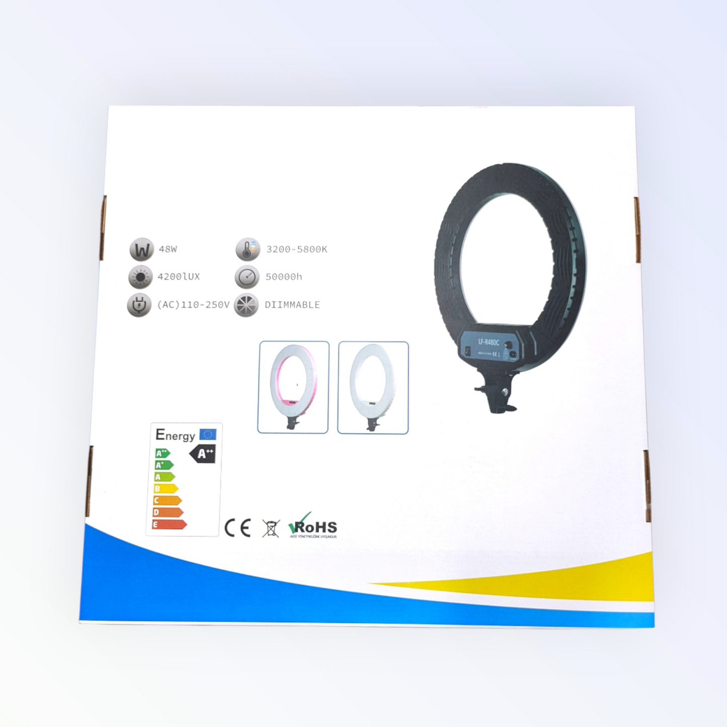 Professional LED Ring Light RING FLASH LF-R480C 46cm