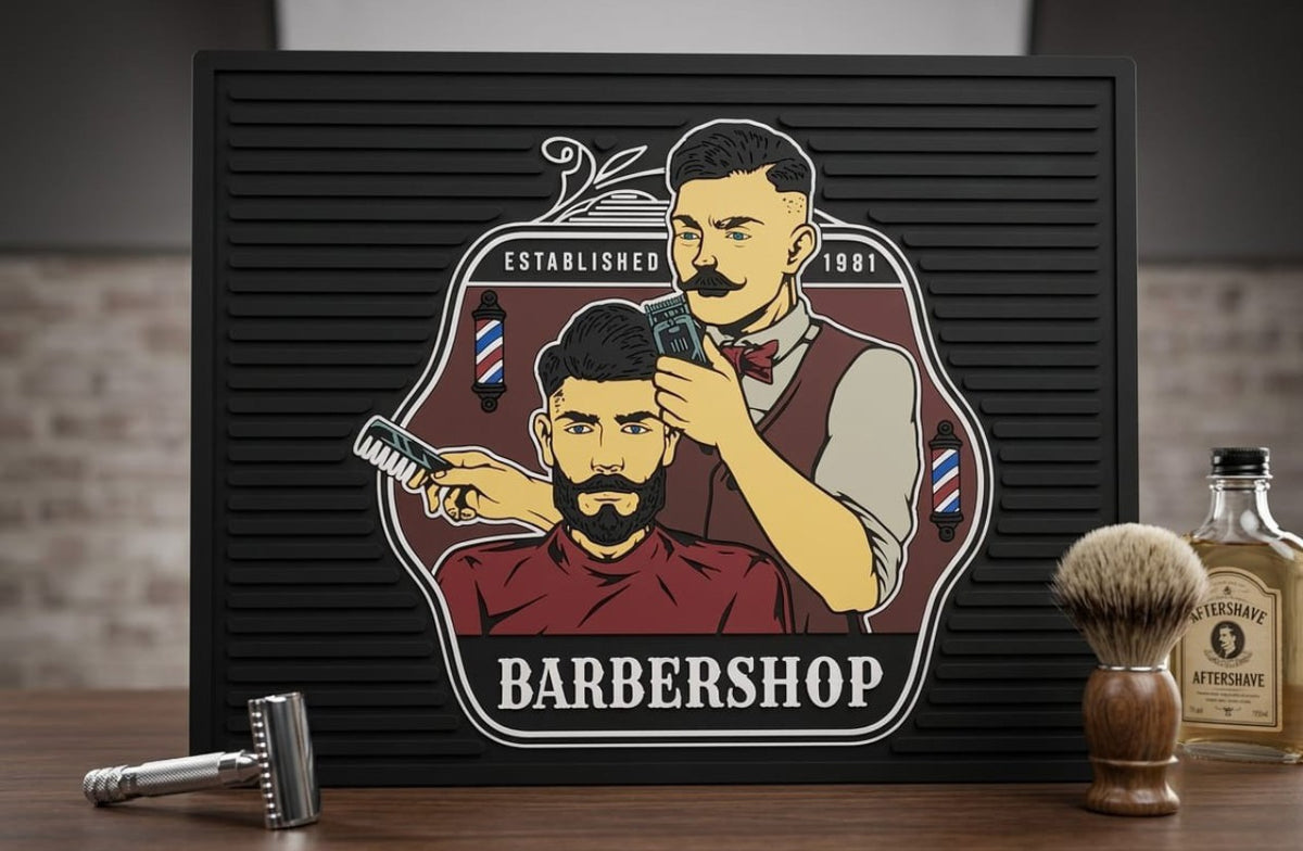 Tapis de Barbier - 
 مفرش سيليكون احترافي مانع للانزلاق