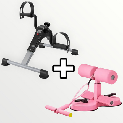 "Pack Famille Sport" Pedal + Appareil à Sit-ups - دراجة صغيرة + جهاز تمارين البطن