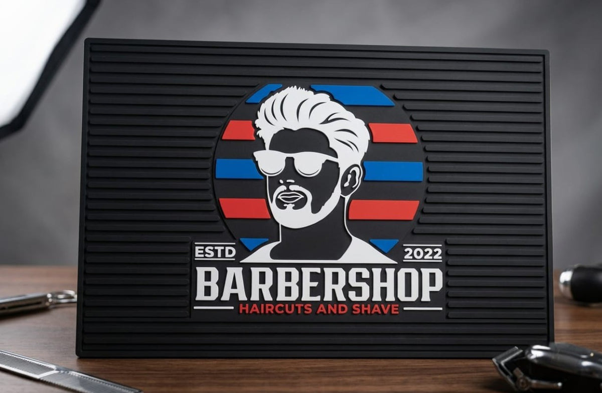 Tapis de Barbier - 
 مفرش سيليكون احترافي مانع للانزلاق
