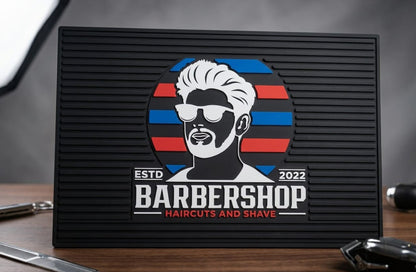 Tapis de Barbier - 
 مفرش سيليكون احترافي مانع للانزلاق