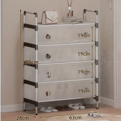 Étagère à chaussures / Étagère de Rangement 5 Niveaux - رف أحذية