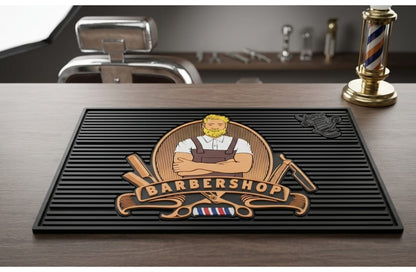 Tapis de Barbier - 
 مفرش سيليكون احترافي مانع للانزلاق
