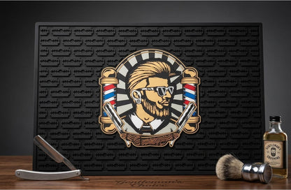 Tapis de Barbier - 
 مفرش سيليكون احترافي مانع للانزلاق