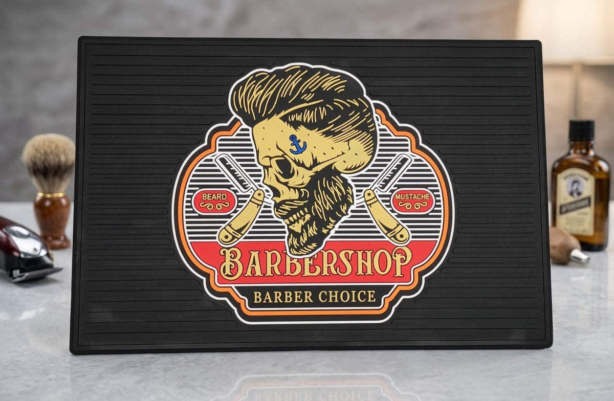 Tapis de Barbier - 
 مفرش سيليكون احترافي مانع للانزلاق