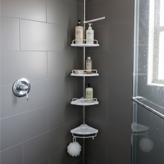 Étagère d'angle - رف زاوية تلسكوبي للدوش