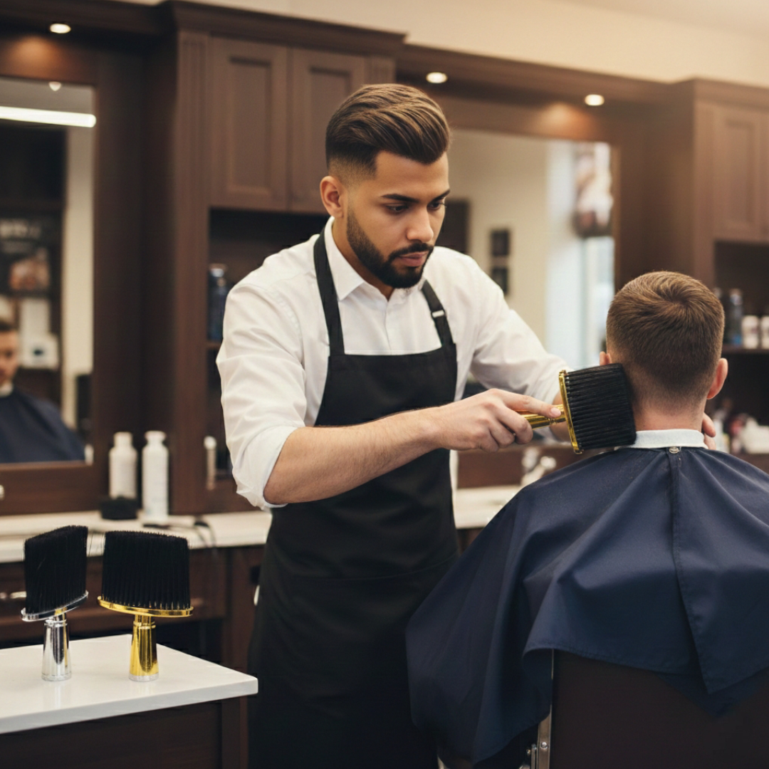 Brosse de Coiffeur & Barbier - فرشاة حلاقة احترافية