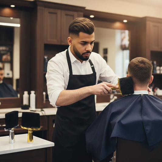 Brosse de Coiffeur & Barbier - فرشاة حلاقة احترافية
